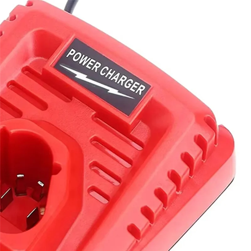 

RALCA-Battery Charger For M12 N12 Battery 3A Fast Charging Replacement 48-11-2401 C12B C12BX EU Plug