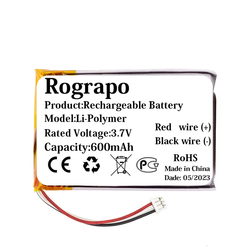 Nuova batteria 3.7V 600mAh per Sennheiser Momentum 3 Wireless / M3 Wireless / Momentum True Wireless 2