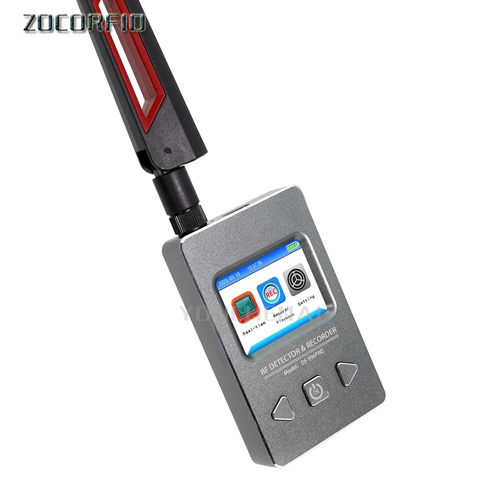 LCD GPS Data Recorder Wireless GPS Signal Detector Anti Eavesdropping Device Detector GPS Tracker Detector