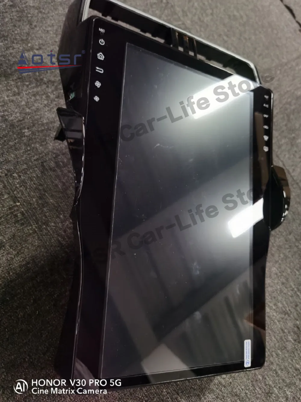 16 "Tesa-écran Android 11 récepteur d'autoradio pour Toyota Land Cruiser Prado 150 2018 2019 GPS Navigation stéréo Radio unité principale