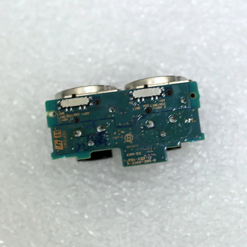 "XLR" و "MIC" المسجل Micphone جاك مجلس إصلاح أجزاء لسوني PMW-200 PMW-EX280 PMW200 EX280 كاميرا