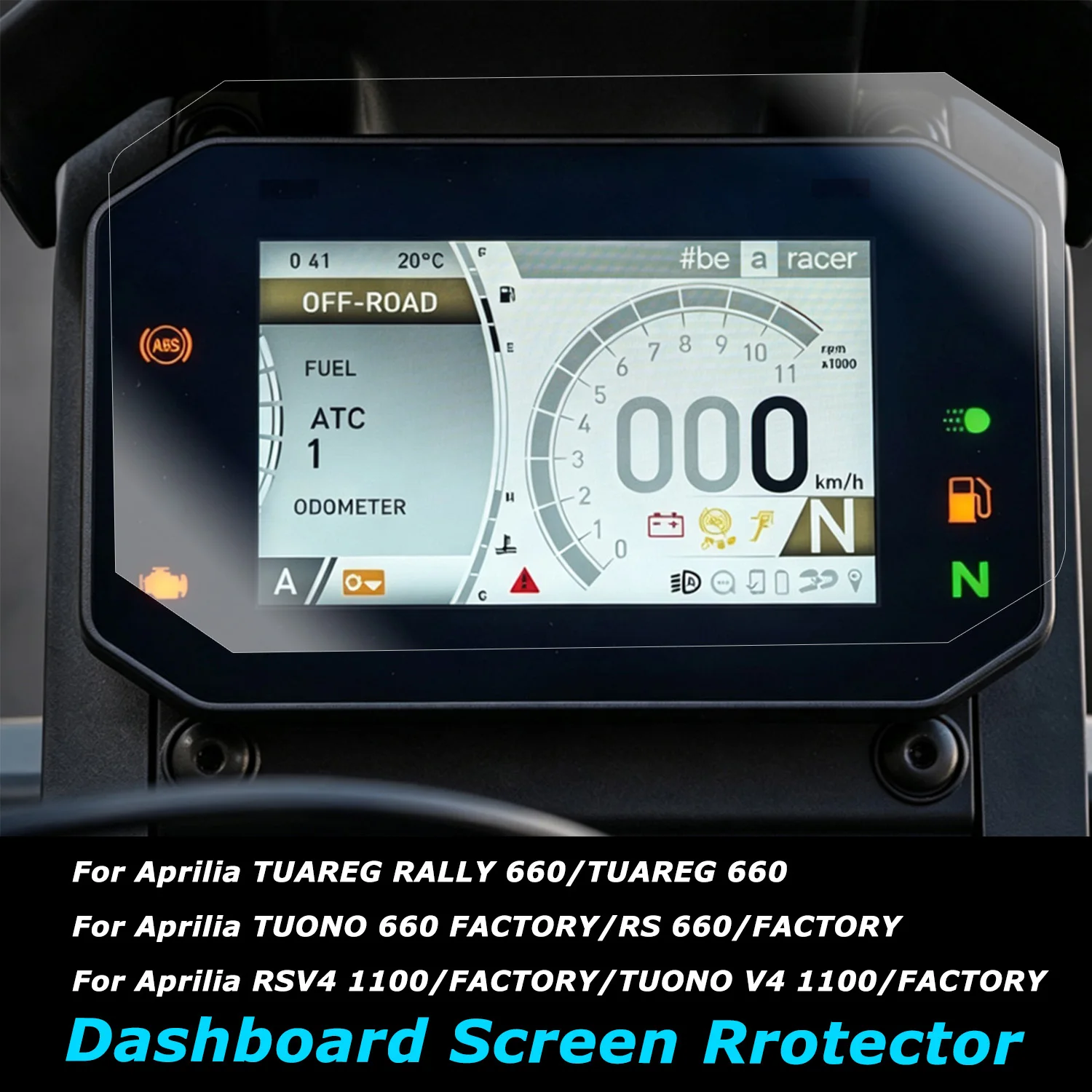 Motorcycle TFT Display Protection Film Screen Protector For Aprilia TUAREG RALLY 660 TUONO V4 1100 660 RS 660 RSV4 1100 FACTORY