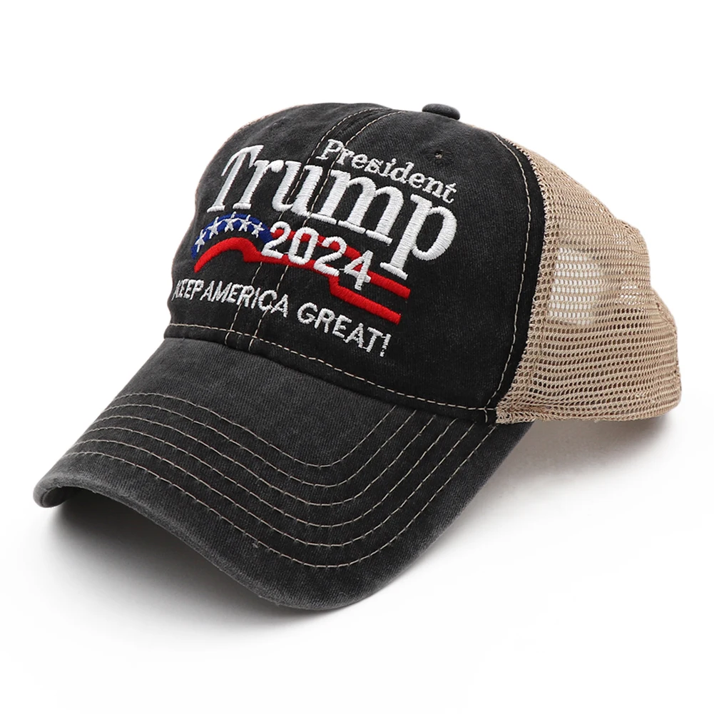 Trump 2024 Casual Golf Caps Keep America Great Fashion Sports Hat 3D Embroidery Snapback President Hat Adjustable for Men Women