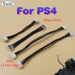 Cabos de alimentação para PlayStation 4, Line Cord, peça de reposição para PS4, 1000, 1100, 1200, 5Pin, 4Pin Host, 240AR, 200ER, 2Pcs