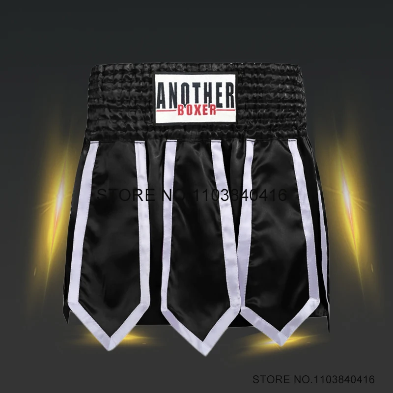 

Muay Thai Shorts Premium Boxing Shorts Lotus Ribbons Kickboxing Pants Men Women Kids MMA Martial Arts Grappling Training Clothes