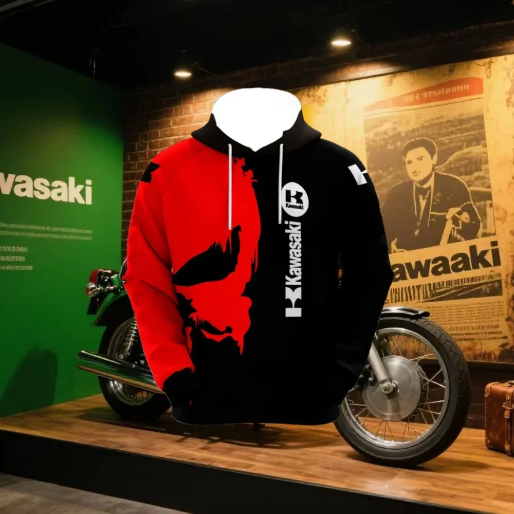 

Kawasaki Summer Hot Selling Quick Drying Breathable Hooded Sweatshirt for Men and Women Outdoor Cycling Sports Hooded Sweatshirt