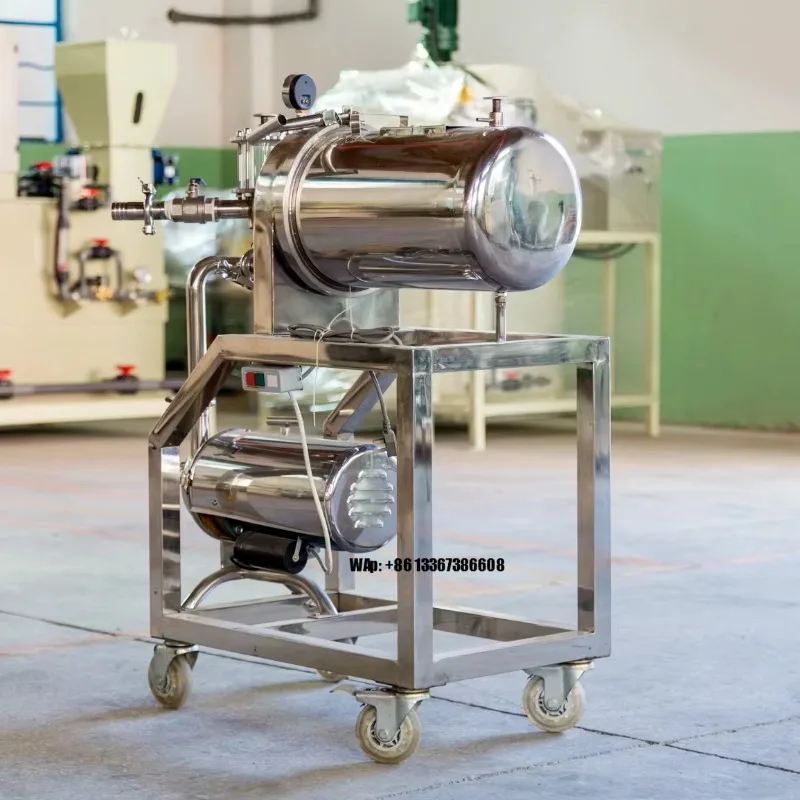 Stainless Steel Diatomaceous Earth Filter Diatomite Filter Machine for Alcohol and Beverage Filtration