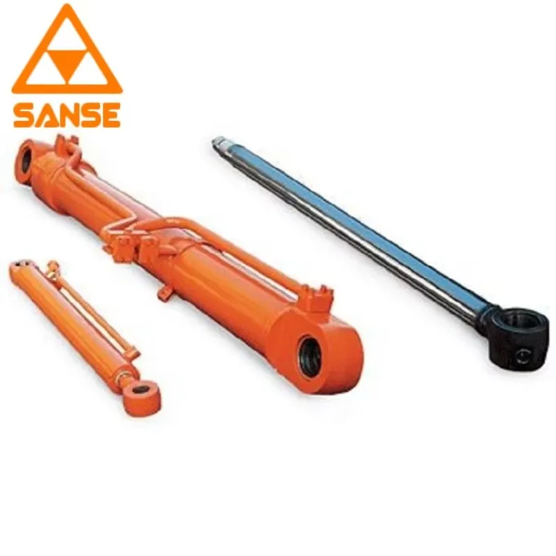 Novo cilindro hidráulico de melhor preço de fábrica para cilindros de balde de lança de braço de escavadeira de 50-400 toneladas feitos de aço