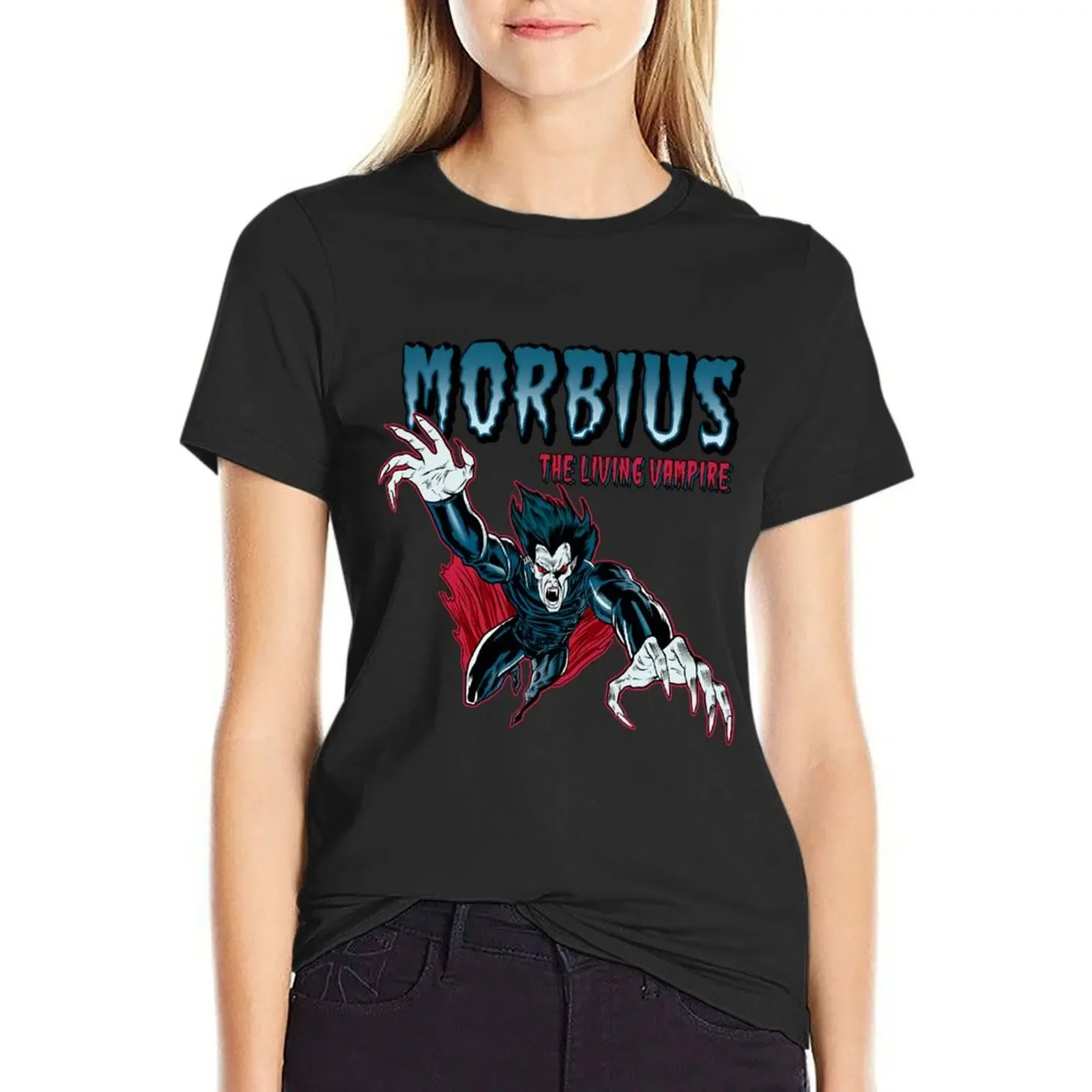 

Morbius The Living Vampire T-Shirt new edition plus size tops animal print shirt for girls workout shirts for Women loose fit