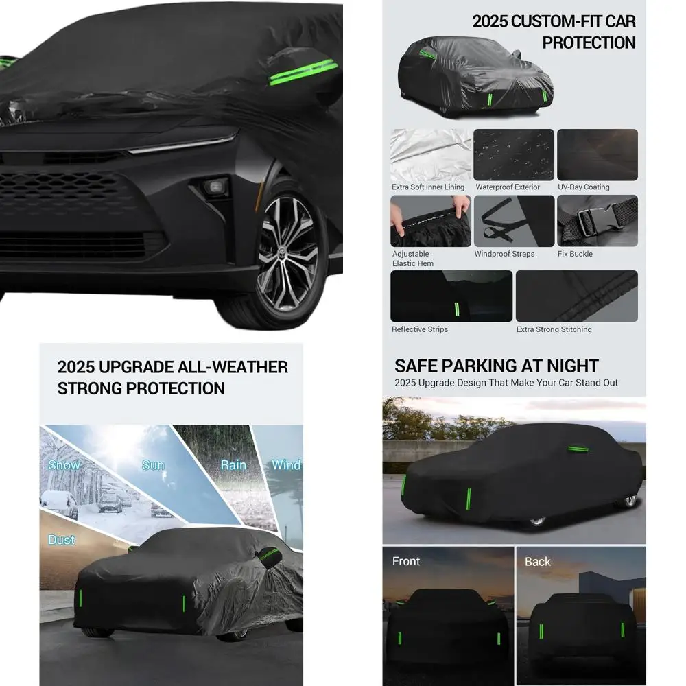 

Custom-Fit Car Cover for 2024-2025 Toyota Crown Signia, Waterproof Outdoor & Indoor Protection Against Rain, Snow, and Sun
