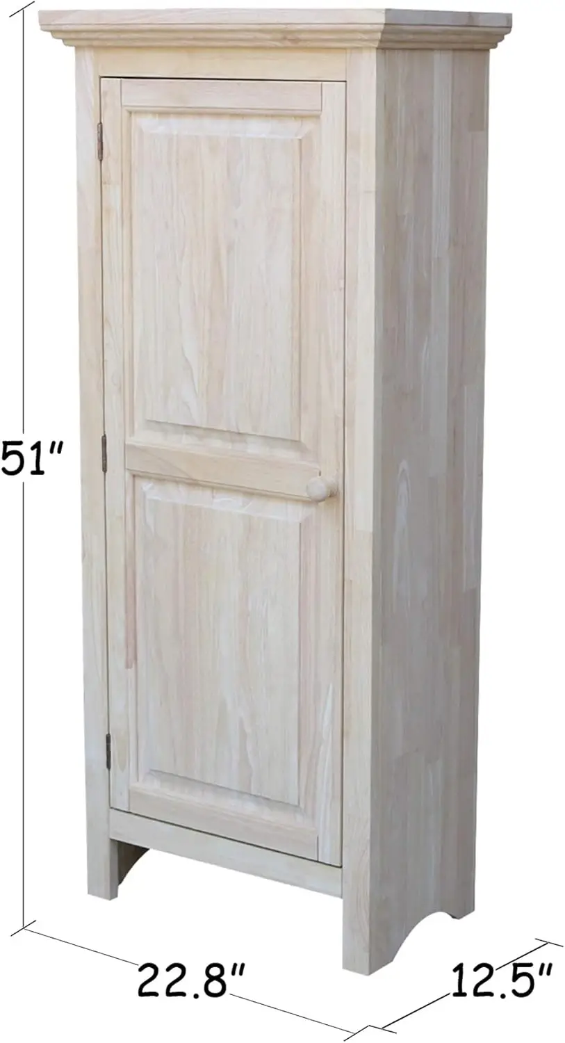 Single Jelly Cabinet, 51-Inch, Unfinished