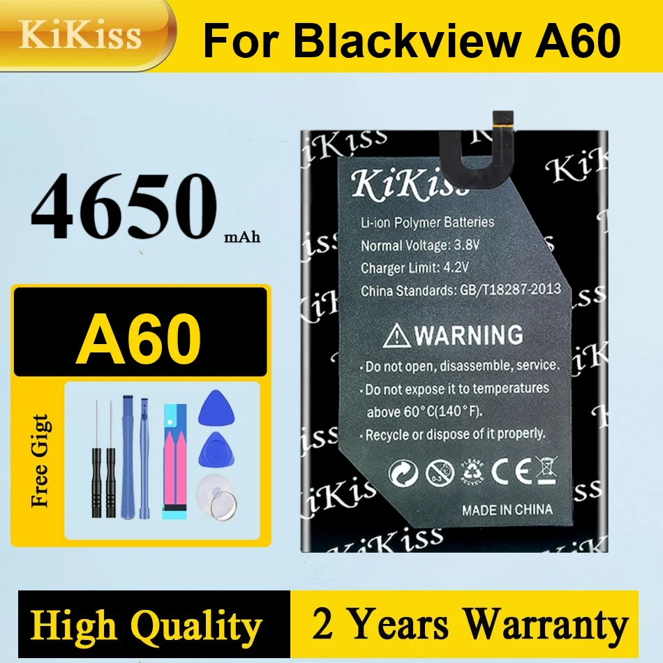 4650Mah A60 Battery For Blackview High-Capacity Long-Lasting Mobile Phone