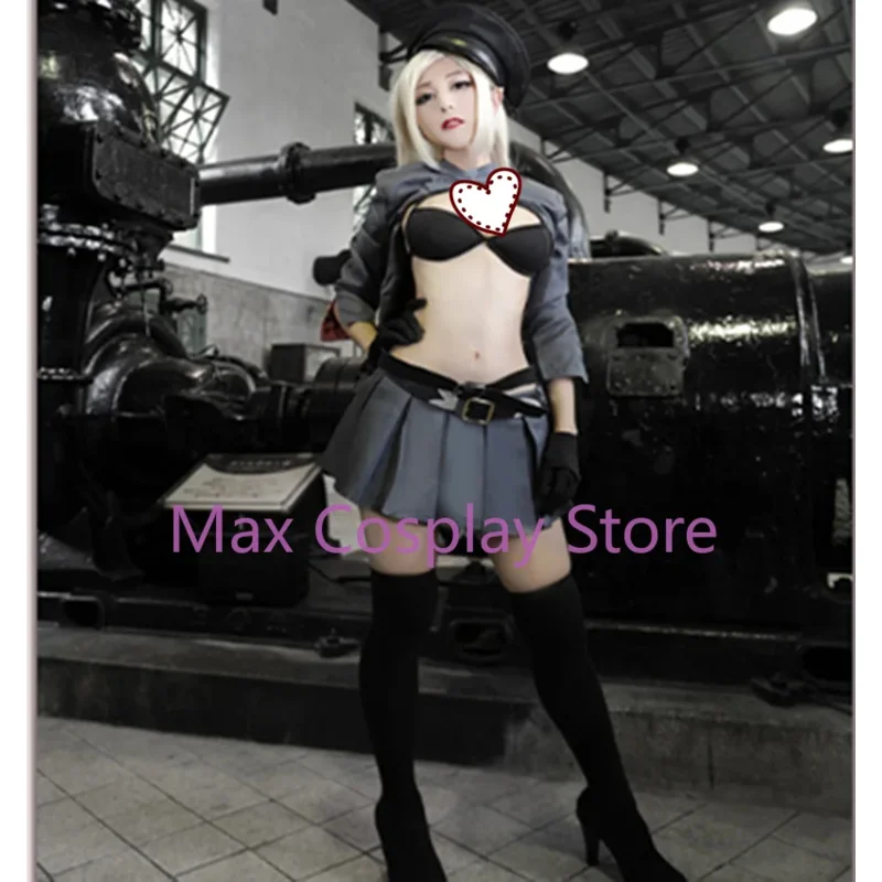 Max Anime Bishamon Costume Bikini Costume Sexy Cosplay Full Set Uniform long Wig Halloween Costume for Women Cosplay