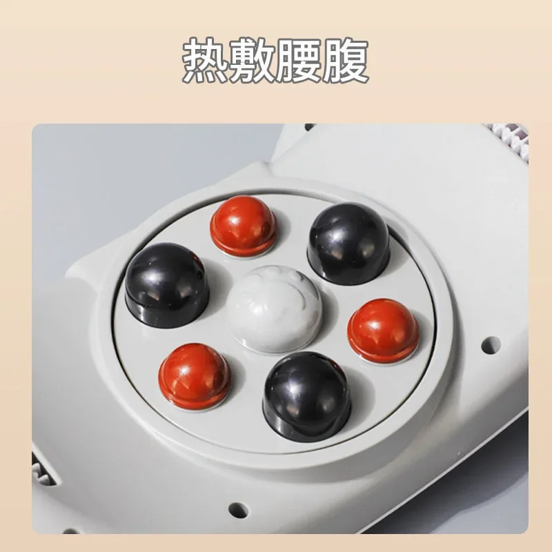 

New Bianshi Belly Rubbing Instrument Fully Automatic Household Belly Rubbing Artifact Waist Massager Double Head Electric