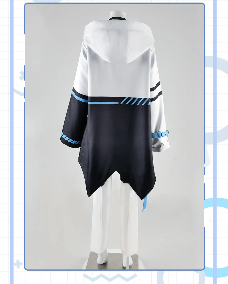 COS-HoHo-Vtuber Nijisanji YouTuber Kamito Jeu Trempé Bel Uniforme, Costume Cosplay, Halloween Carnaval Party Py Play Outfit