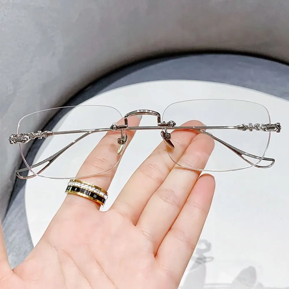 Blue Ray Blocking Anti-Blue Light Reading Glasses Ultralight PC Square Eyeglasses Eye Protection Hyperopia Glasses Men Women