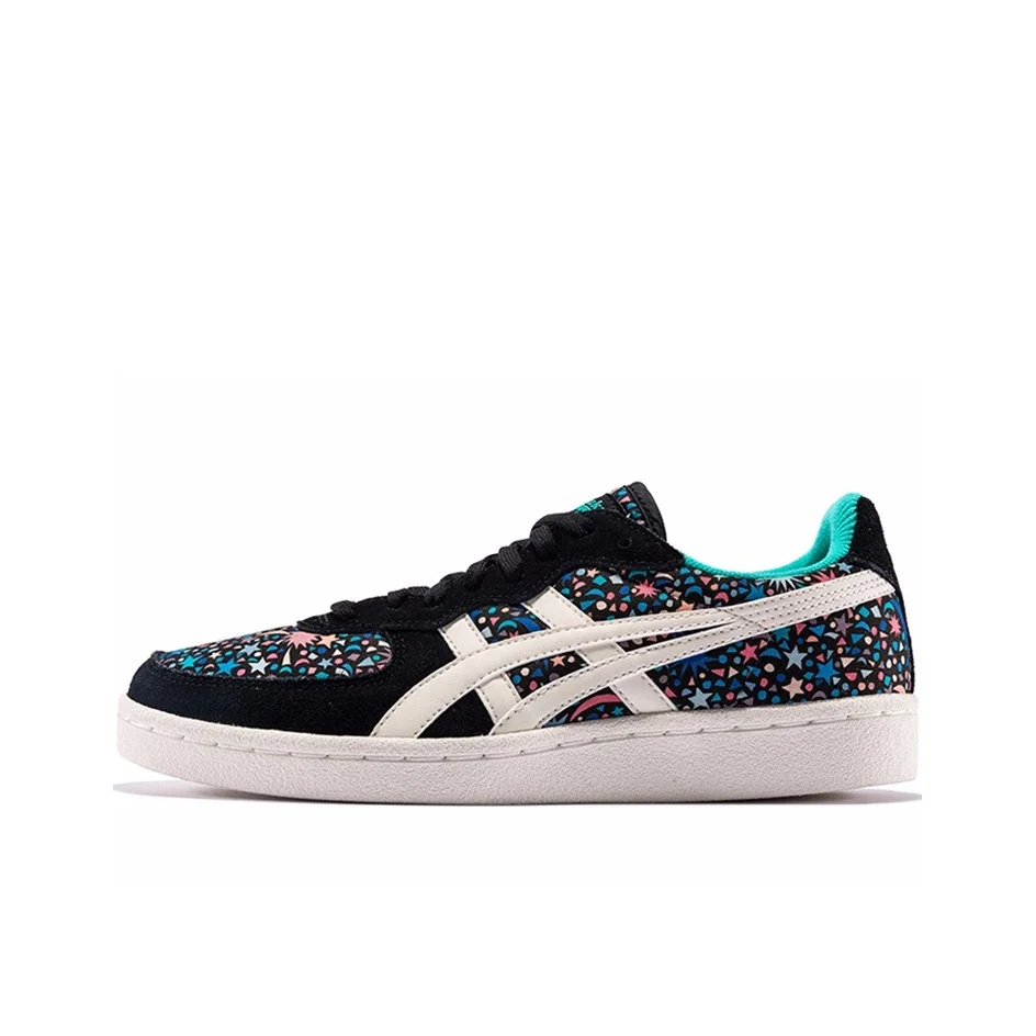 Onitsuka Tiger GSM Skateboard Shoes Women's Low Top Black, Print 1182A125-001