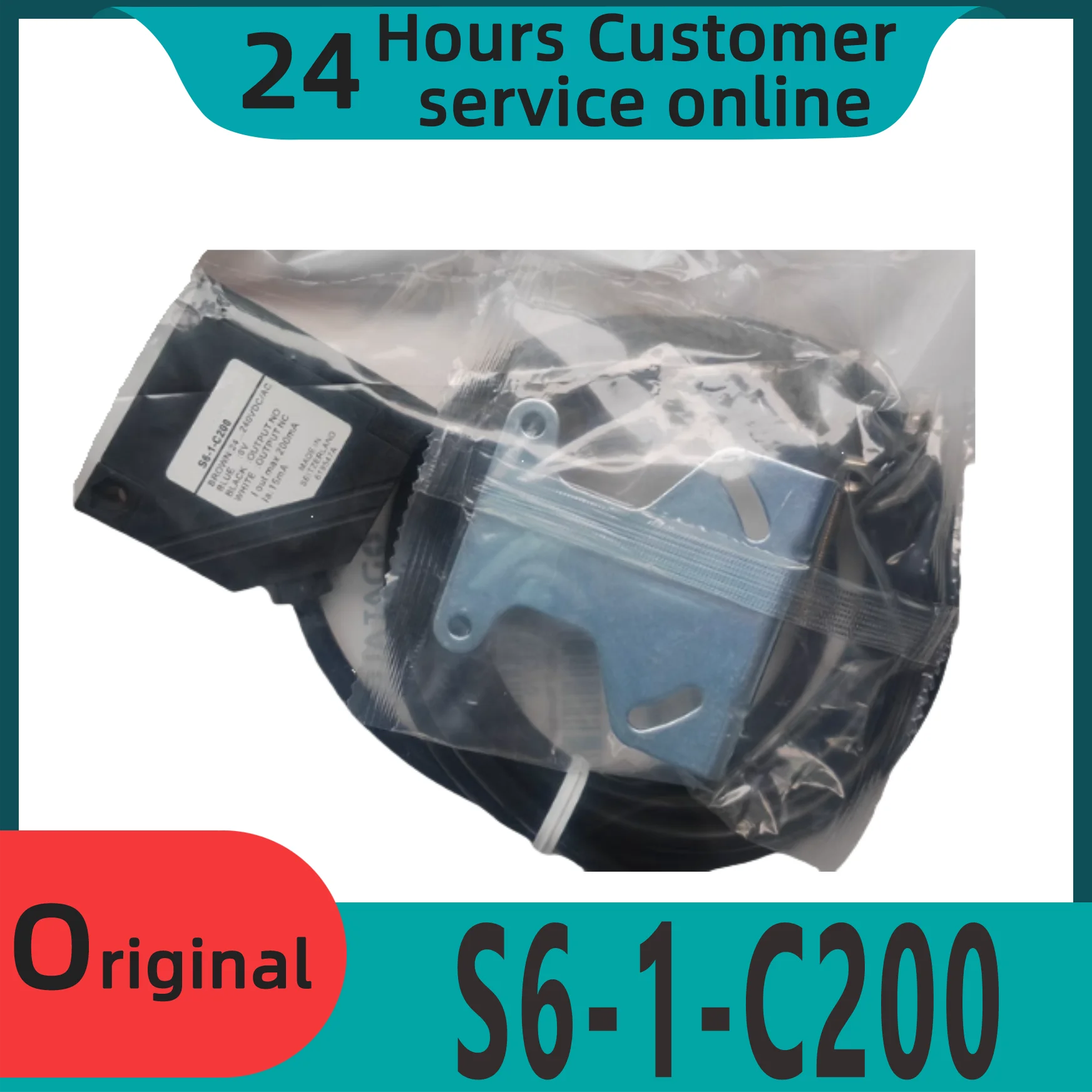 

Brand new original photoelectric switch S6-1-C200 S6T-5-B5-P S6-1-C90 S6-5-C200