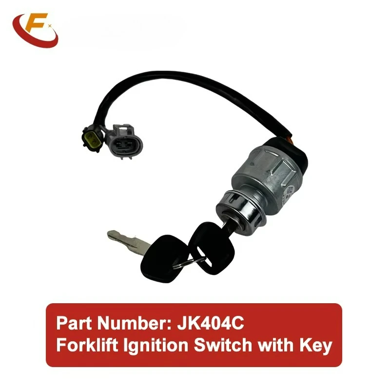 

New Arrival Electric Forklift Power Control Parts Ignition Switch JK404C Key Start Switch Harness for Hangcha
