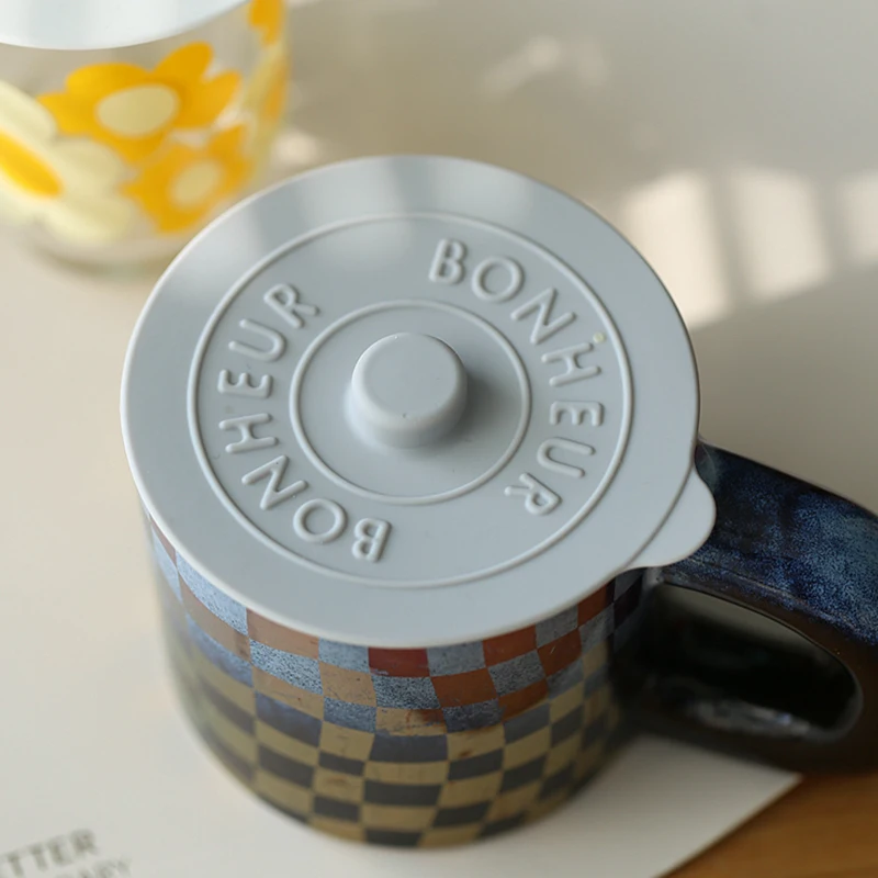 Tapas de silicona a prueba de polvo para tazas, tapa de ventosa de sellado, reutilizable, a prueba de fugas, accesorios para tazas de té y café