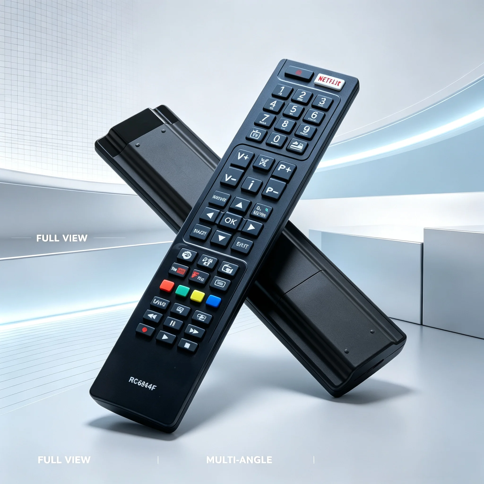 RC4848F Replacement Remote Control for Hitachi TV 48HB6T72U 55HK6T74U 49HK6T71U 43HB6T72U, No Programming Required
