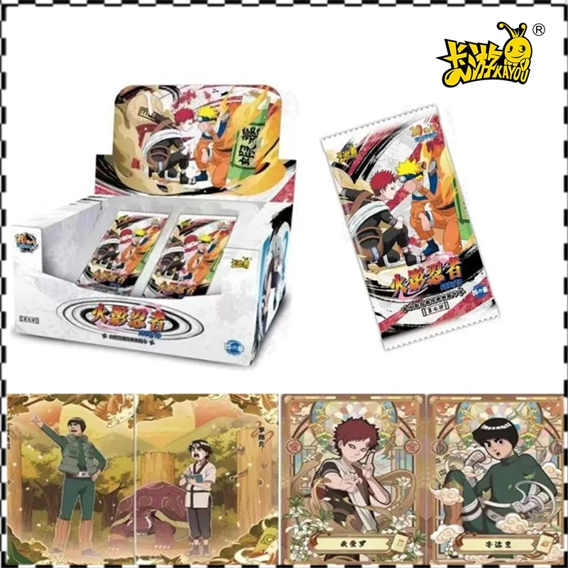

2025 KAYOU Anime Original Naruto Cards T4w7 Chapter Of The Array Box Added rare SE SP AR Collection Cards Toy Christmas Gifts