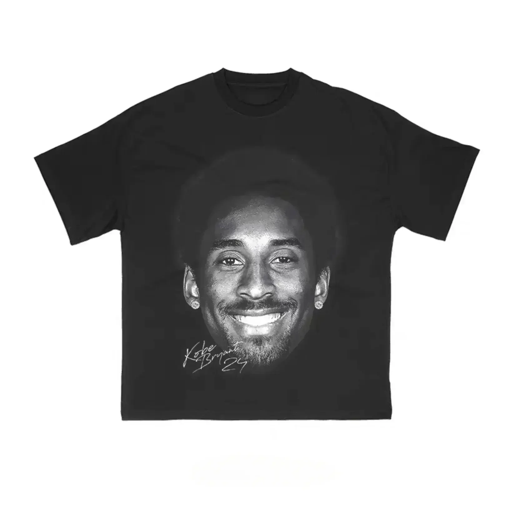 Summer Cotton T-shirt Street Wear Basketball Kobe Bryant Graphic Print T-shirt Top Men's T-shirt for Both Men and Women