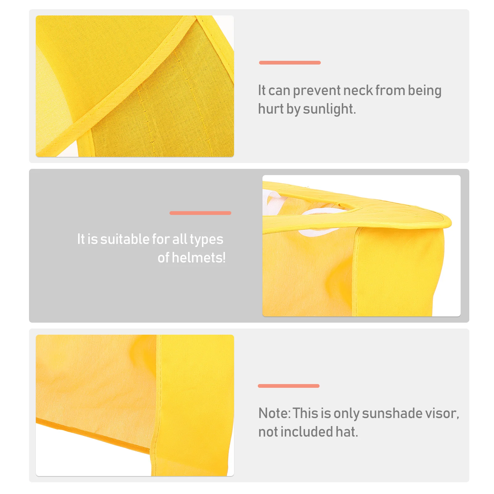 

Sun Hat Hard Brim Guard Hats Construction Site Sunshade Visor