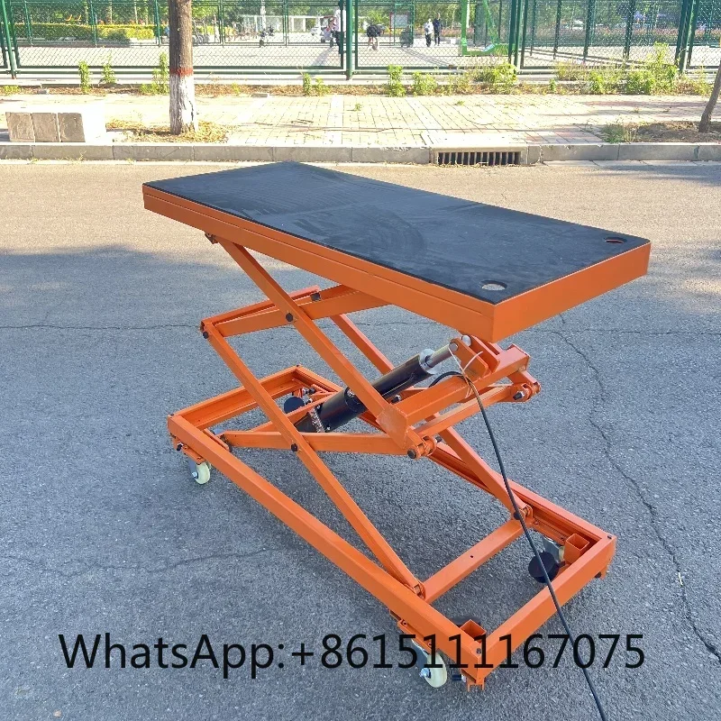 Multifunctional Wall Decoration Trolley, Foot-Operated Electric Hydraulic Lifting Platform For Plastering And Tile Installation
