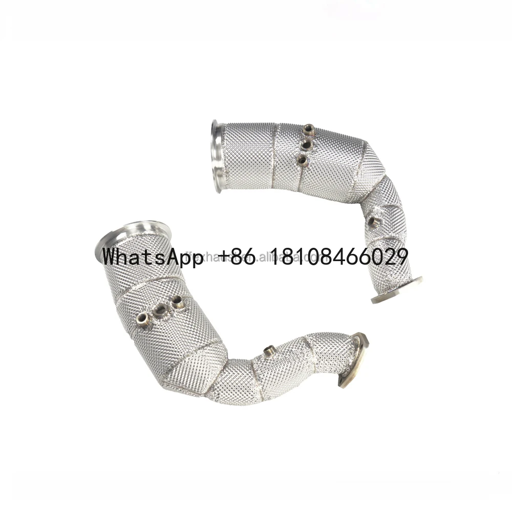

Factory Exhaust Downpipe for Lamborghini URUS 4.0T 2020-2023 Stainless Steel Tuning with Heat Shield Exhaust Downpipe