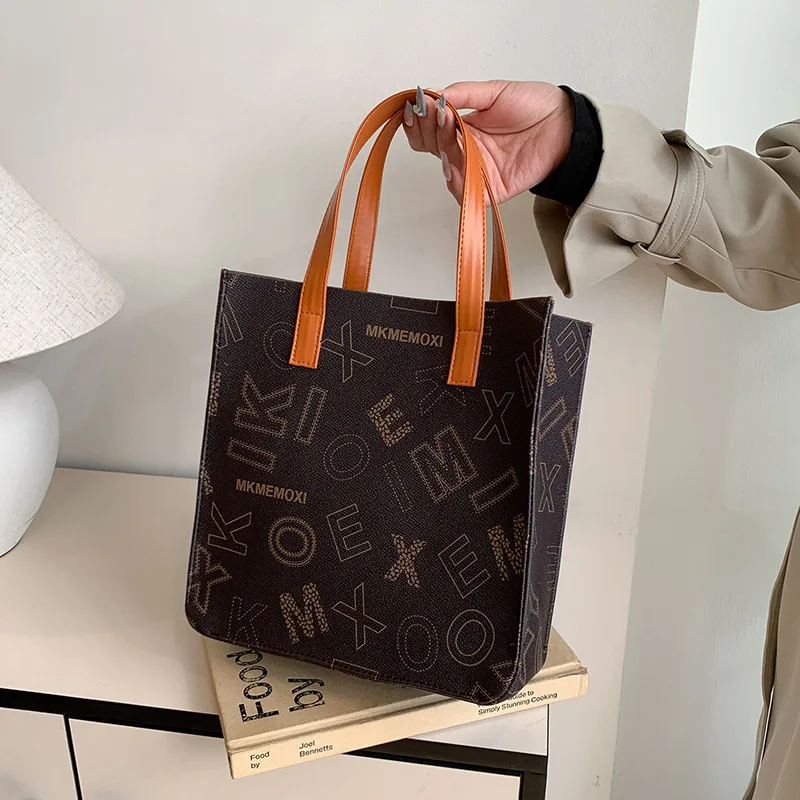 

Autumn Vintage Tote Bag, Spacious Shoulder Purse for Women Fashion Crossbody Tote Chic Commuter Bag Casual Day-to-Night Bag​