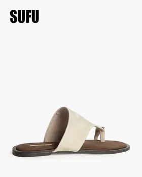 SUFU 時尚平底新款夏季人字拖 10 最佳銷售 女士平底鞋 - №5