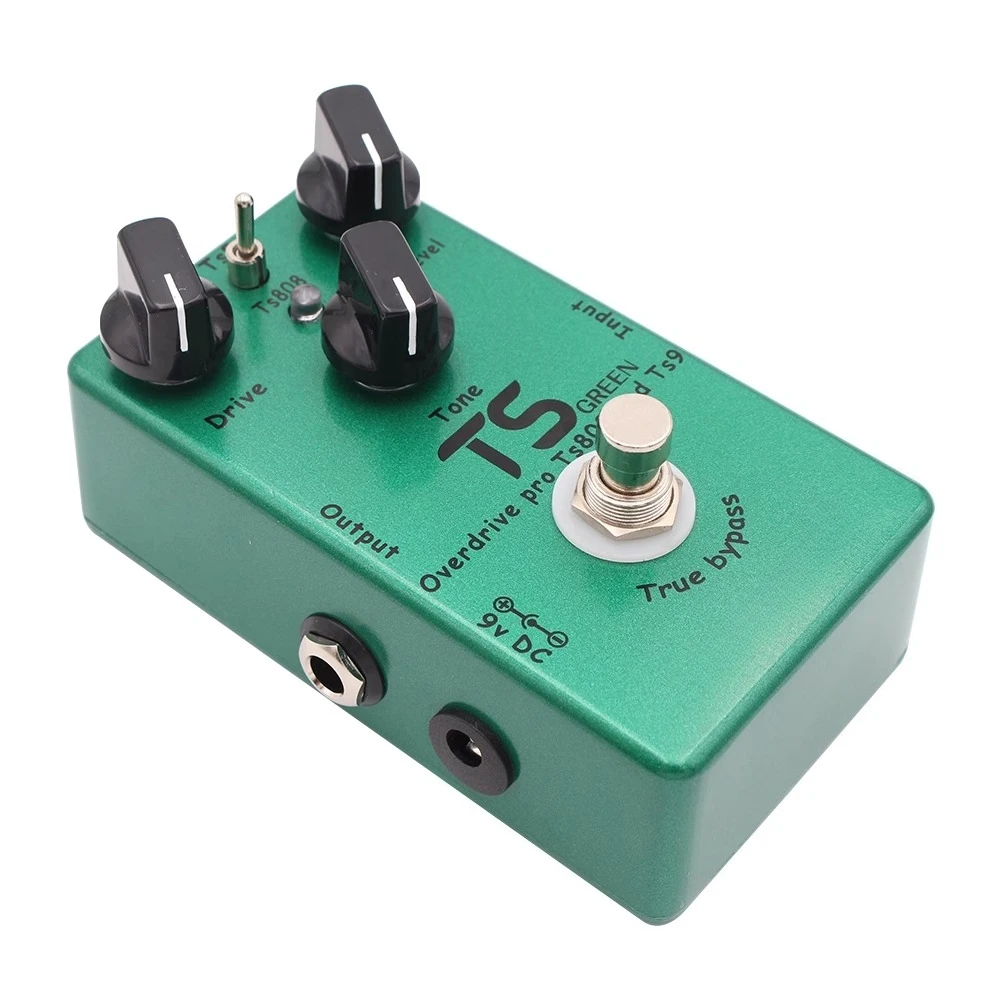 

Electric Guitar Handmade Monolithic Overload Effect Tube Screamer TS9 TS808 2-in-1