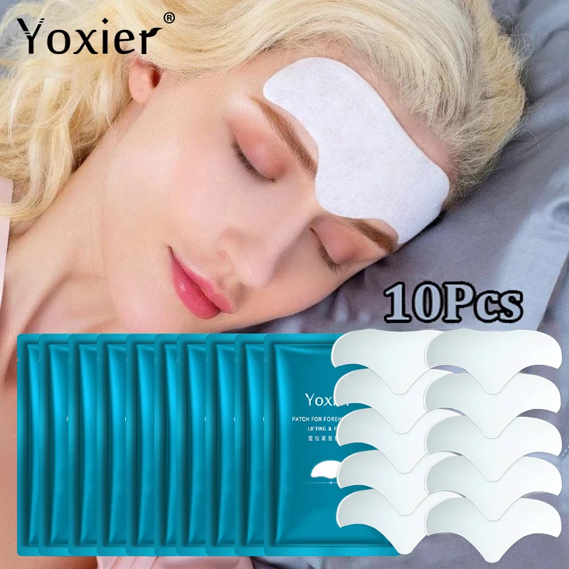 

10pcs Anti-wrinkle Forehead Patches Removal Moisturizing Anti-aging Sagging Wrinkles Smoothing Lines Locking Moisture Moisture