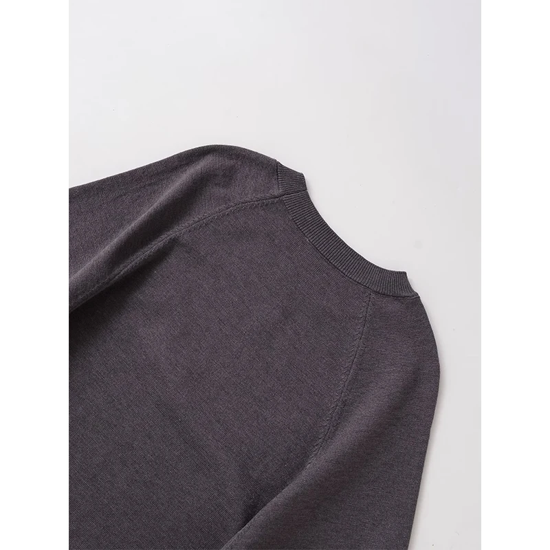 YENKYE New Women Long Sleeve O Neck Gray Knit Pullovers Adjustable Side Draping With Ties Casual Autumn Sweater