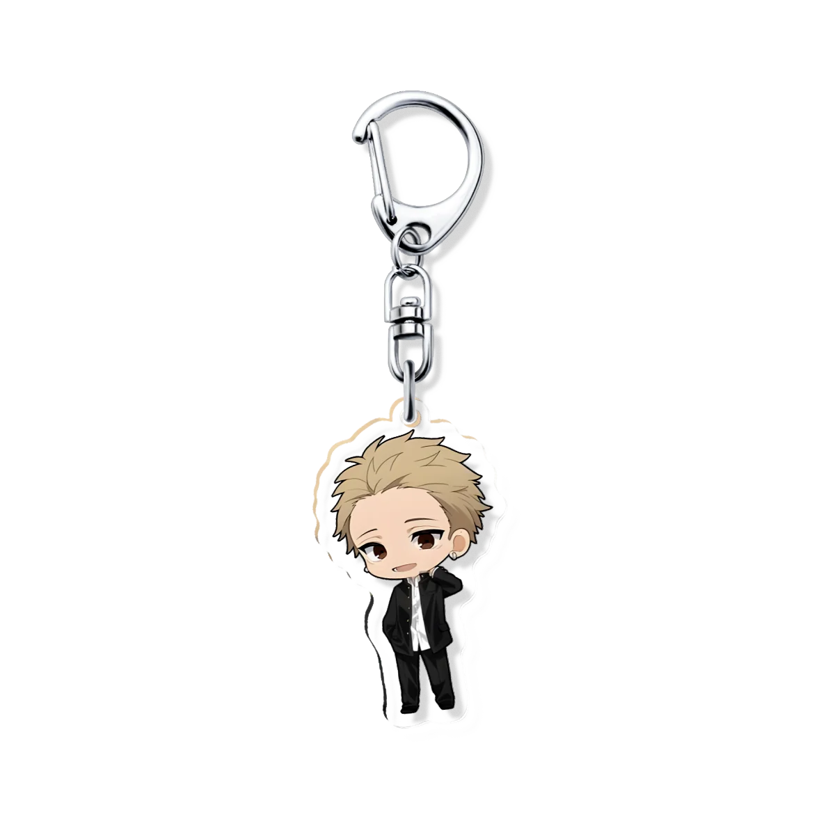 The Fragrant Flower Blooms With Dignity Anime Acrylic Keychain Products Couple Gift Key Chain Bag Charms Souvenir Lover Pendant