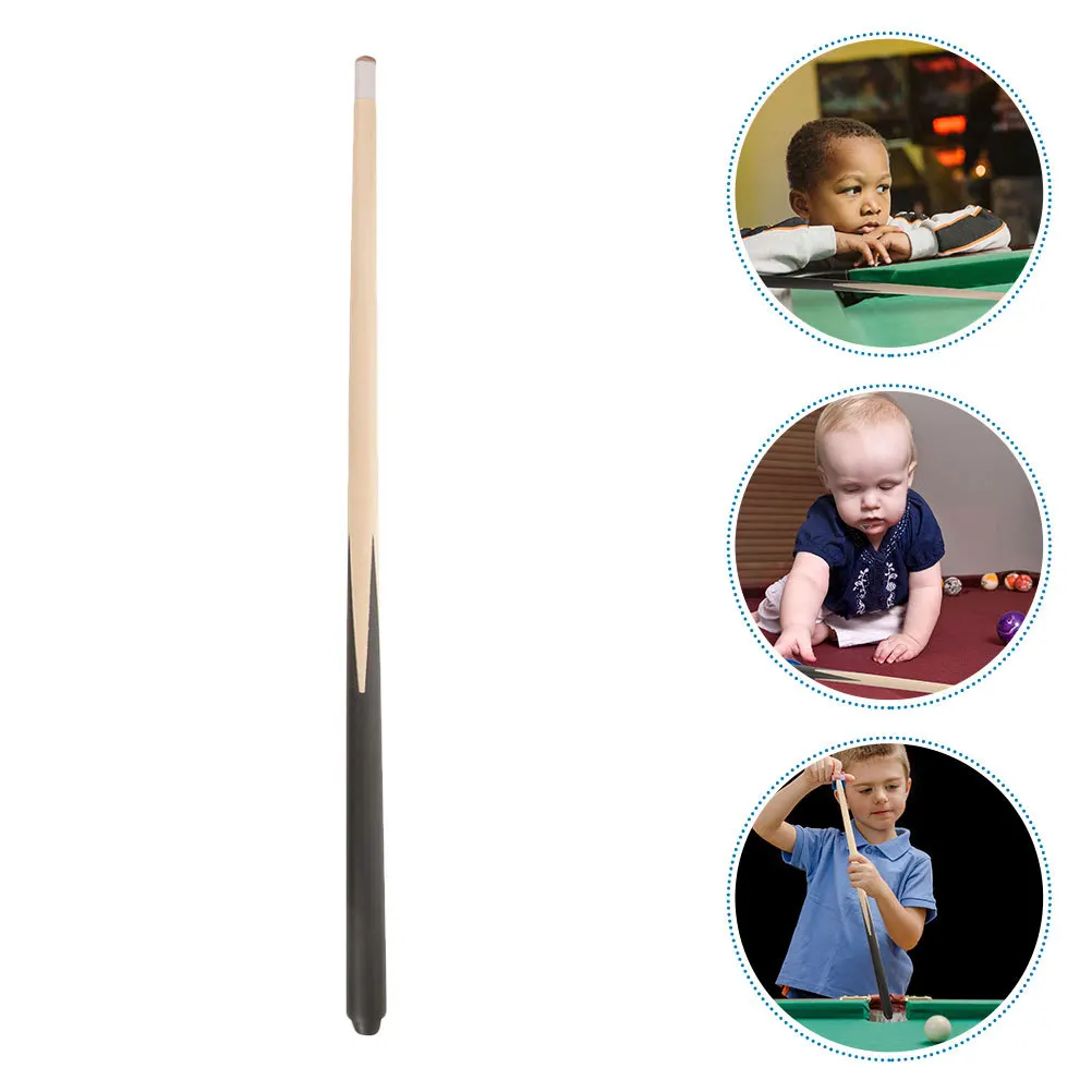 

3Pcs 48Cm Hardwood Mini Billiard Cue Stick Child-Sized Pool Cue for Kids Precise Control Comfortable Grip Family Entertainment