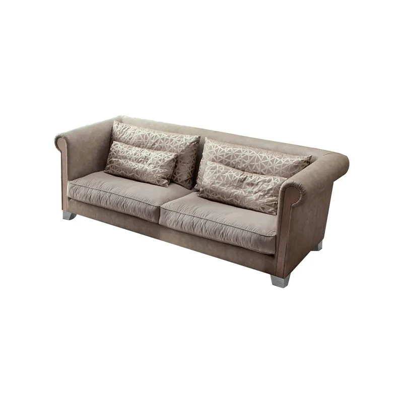 Sofa villa model room modern simple large apartment hotel club furniture customization