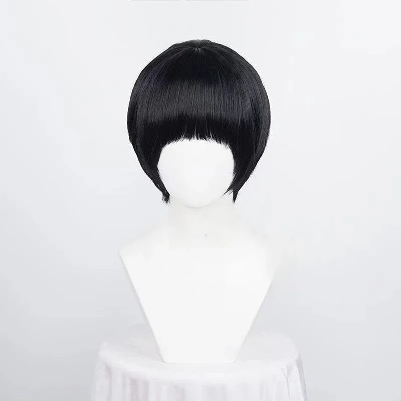 2025 22 HOKAGE NINJA Rock Lee كوسبلاي اصطناعي قصير مستقيم أنيمي كوزر أكل ألياف مقاومة شعر مستعار عالي الجودة للهالوين