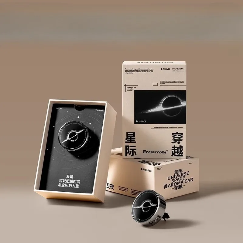 Car aromatherapy gift box Car air conditioner trend aromatherapy fragrance clip Boyfriend gift