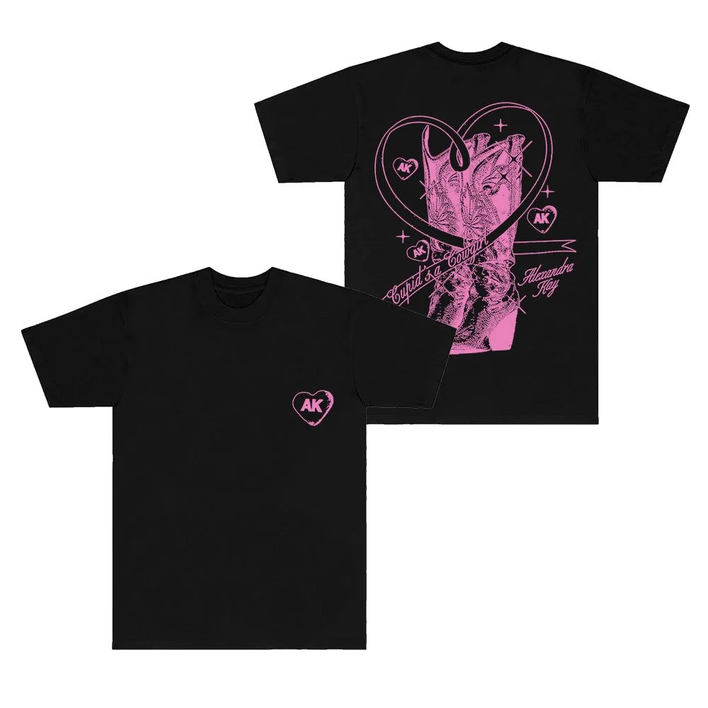 Alexandra Kay Boot T-Shirts Second Wind Tour Merch Women Men Fashion Short Sleeve Tee
