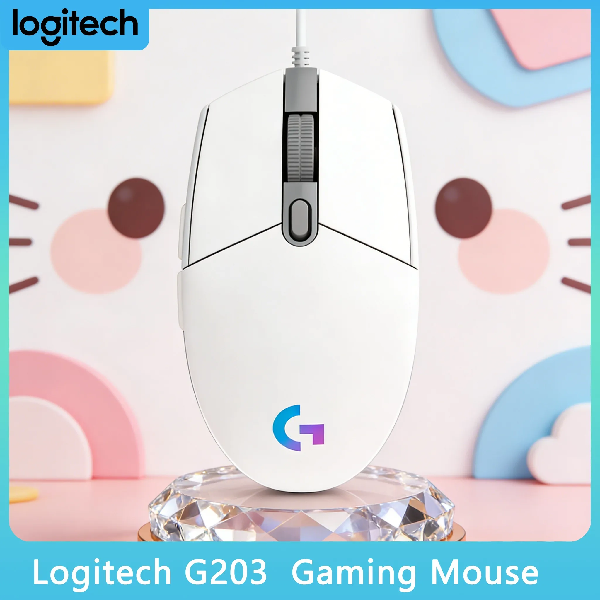 

Logitech G203 Wired Gaming Mouse 6 Programmable Macros