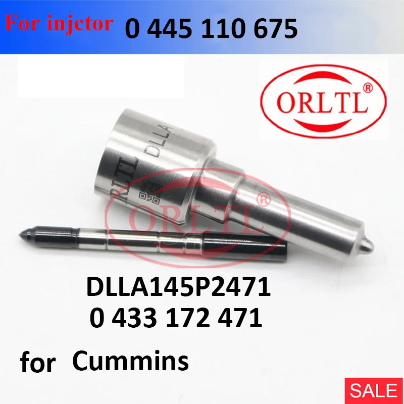 

Форсунка для дизельного топлива DLLA145P2471 DLLA 0445110675 P 445 0 110 675 145 2471