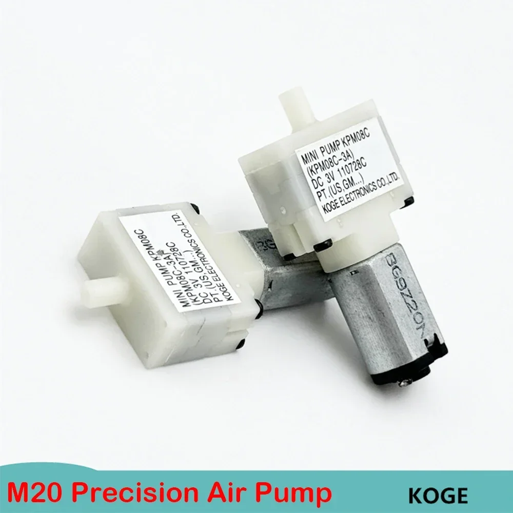 1PCS Mini M20 Motor Air Pump DC 3V 330mmHg Micro Diaphragm Oxygen Booster Pump DIY Aquarium Fish Tank Blood Pressure Monitor