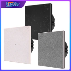 Bingoelec 1/2/3/4 Gang 1Way Light Switch EU Standard Wall Marble Style Stone Touch Switches for Home 220V