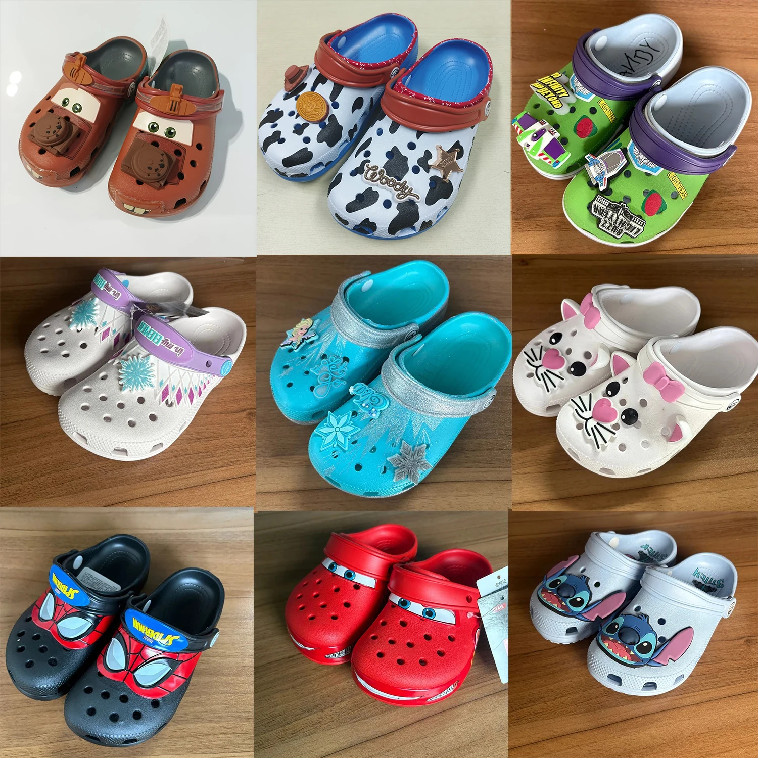 

Disney Child Hole Slippers Mcqueens Pixar Mater Cartoon Waterproof Sandals Outdoor Sand Casual Breathable Boys Girls Sandals