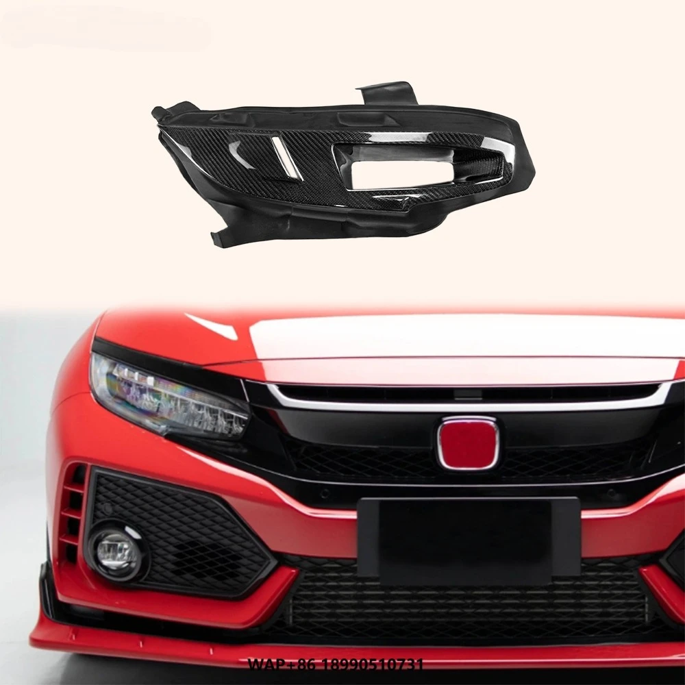 

For Type R FK8 Hatchback 17-21 EPA Carbon Headlight Duct Left Side