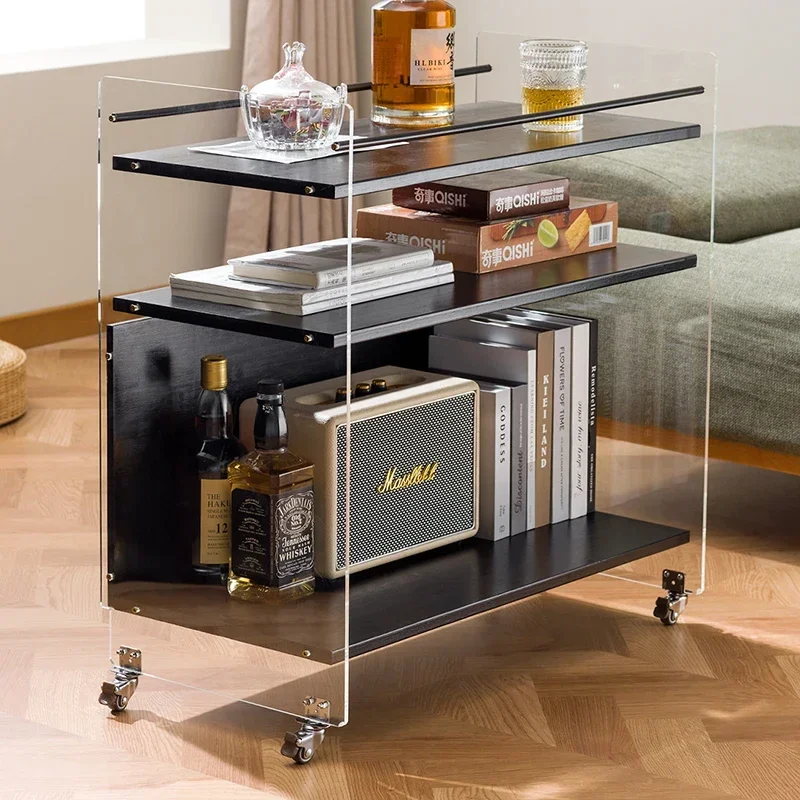 Îles de cuisine Kitchen Islands Serving Groceries Outdoor Nordic Candy Tea Trolley Гостиная Wagen Mit Rollen Мебель для дома