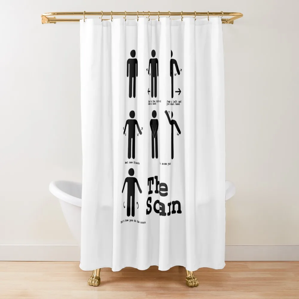 

The Scran Dance Tutorial Shower Curtain Shower For Bathroom Bathroom Shower Luxury Bathroom Modern Accessory Bathrooms Curtain