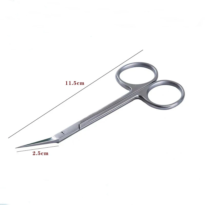 Bird Beak Scissors、wow beak Scissors、Bow Scissors、ノーズシェーピングツール、ステンレススチールアングルノーズシングツール